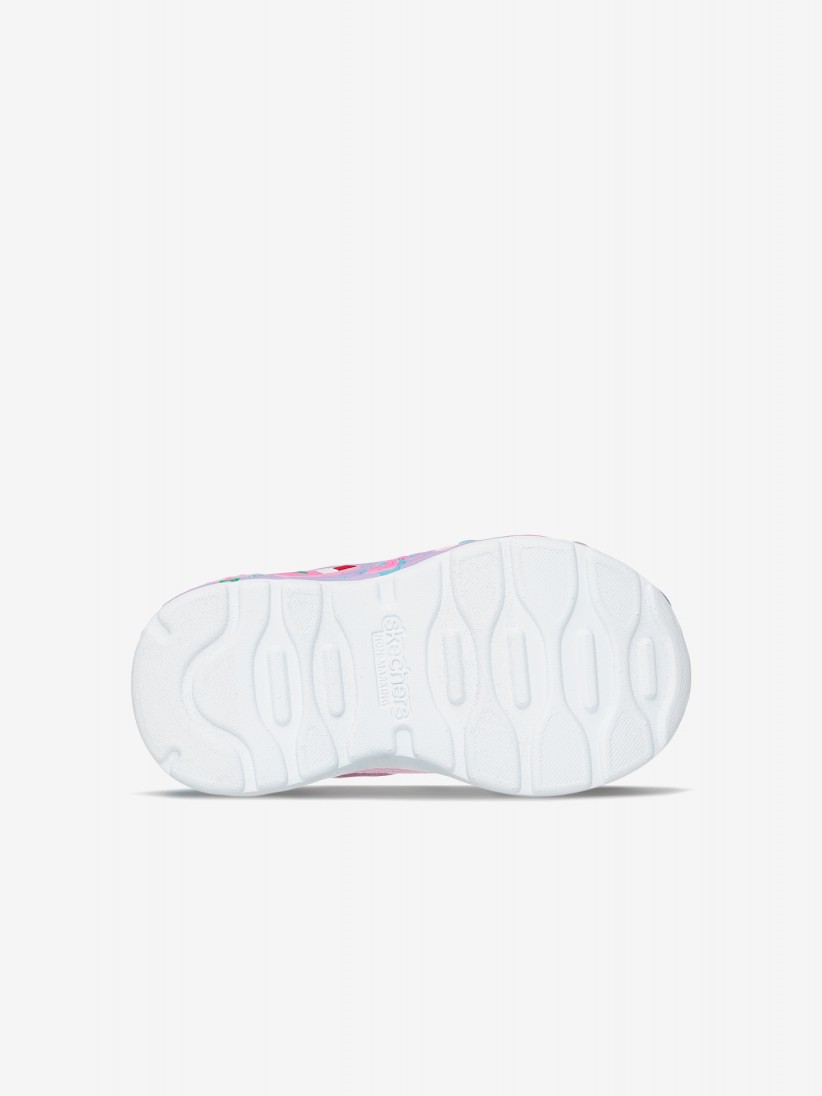 Sapatilhas Skechers Play Scene - Fun Squad Toddler Rosa