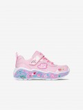 Sapatilhas Skechers Play Scene - Fun Squad Toddler Rosa