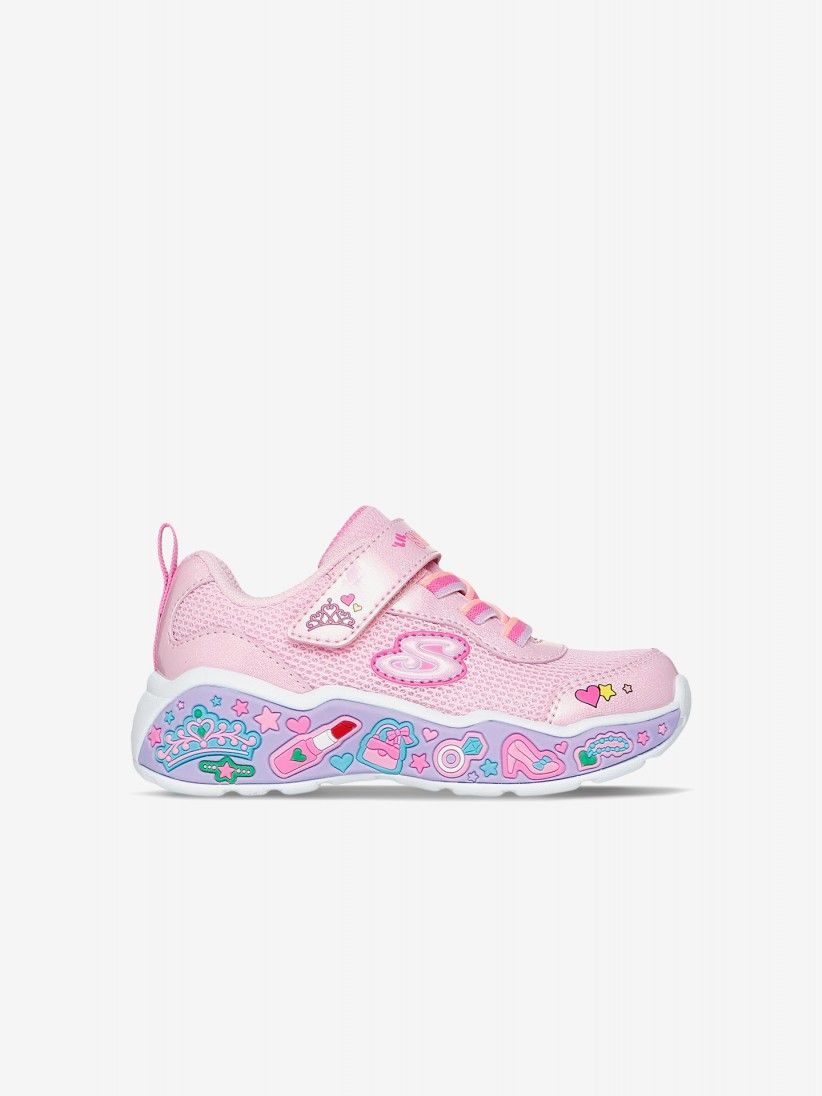Sapatilhas Skechers Play Scene - Fun Squad Toddler Rosa