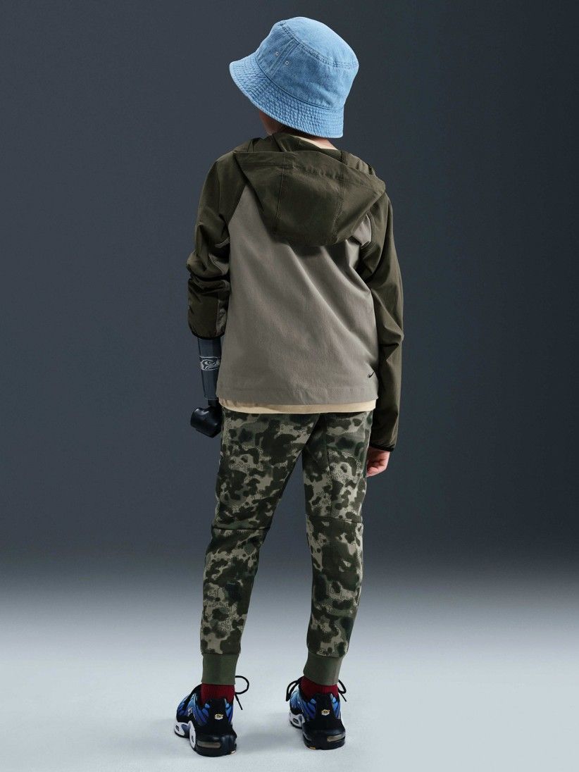 Casaco com Capuz Nike Tech Jnior Verde