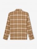 Dickies Forest Chequered Pattern Camel Shirt