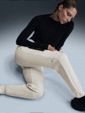 Pantalones Nike Sportswear Tech Fleece Mid-Rise Blancos Para Mujer
