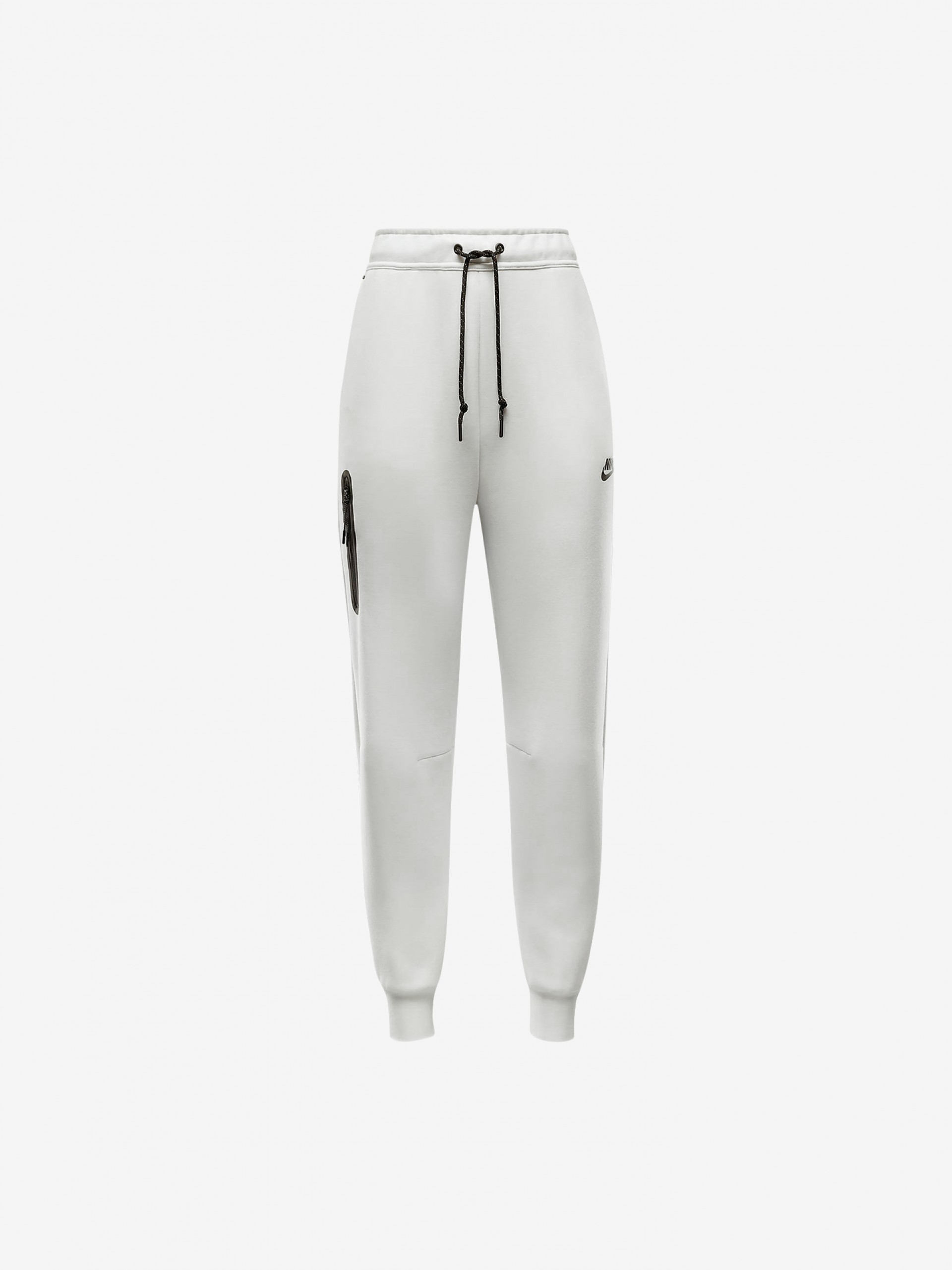 Pantalones Nike Sportswear Tech Fleece Mid-Rise Blancos Para Mujer