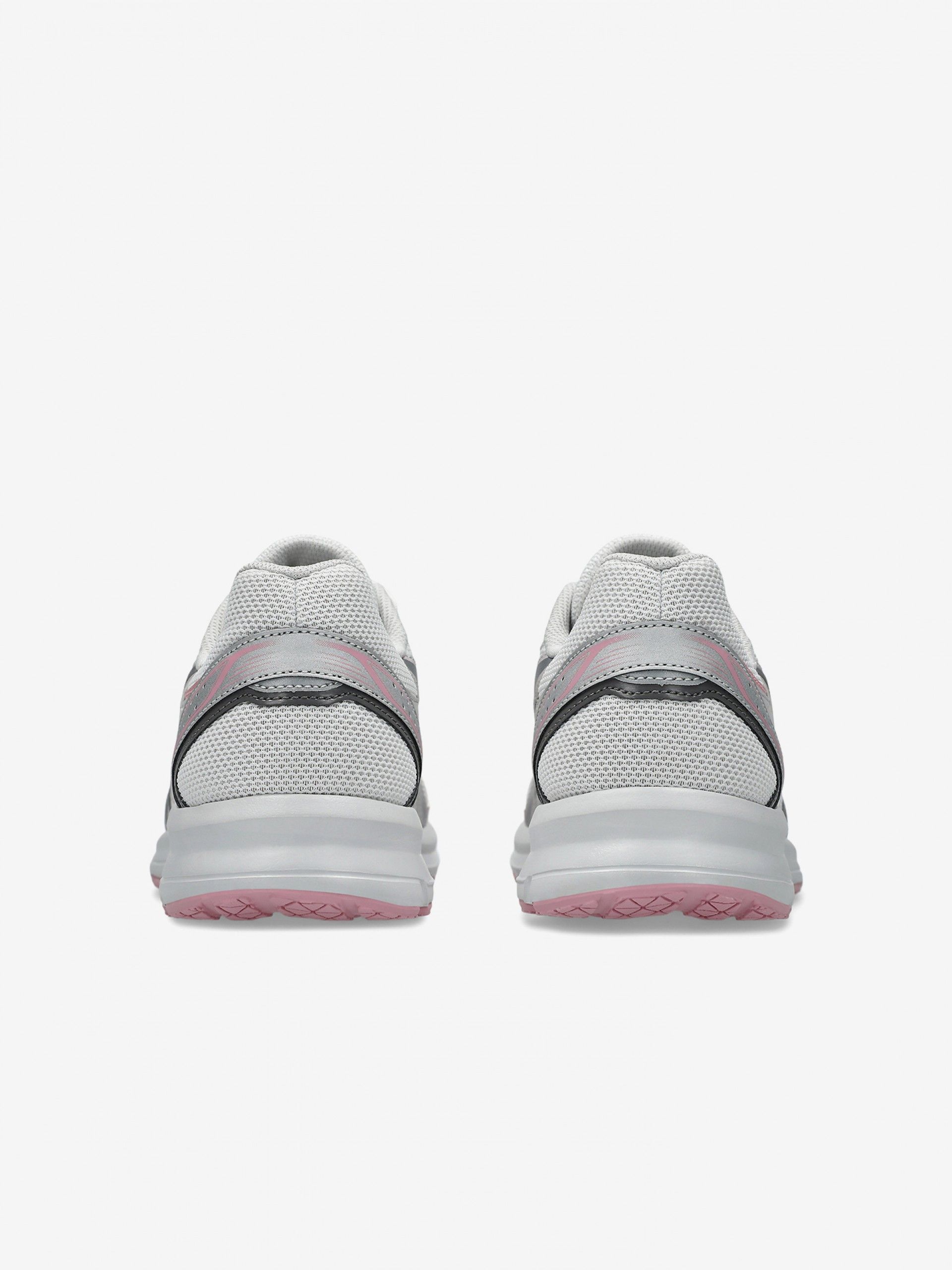 Asics Jog 100S Grey and Pink Sneakers