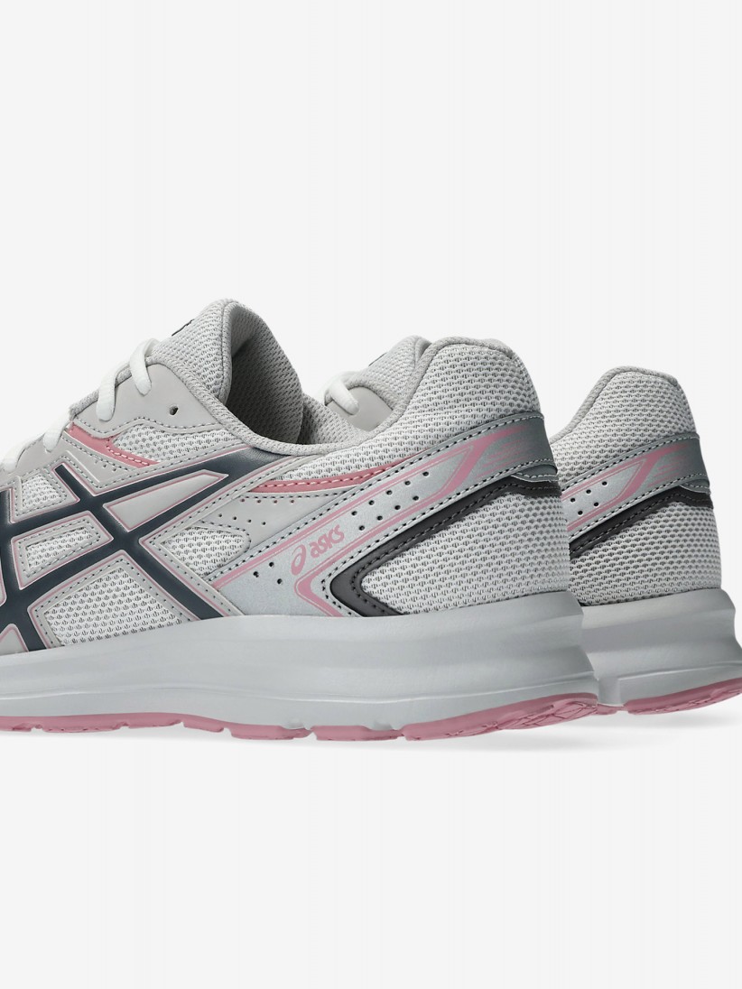 Sapatilhas Asics Jog 100S Cinzentas e Rosa