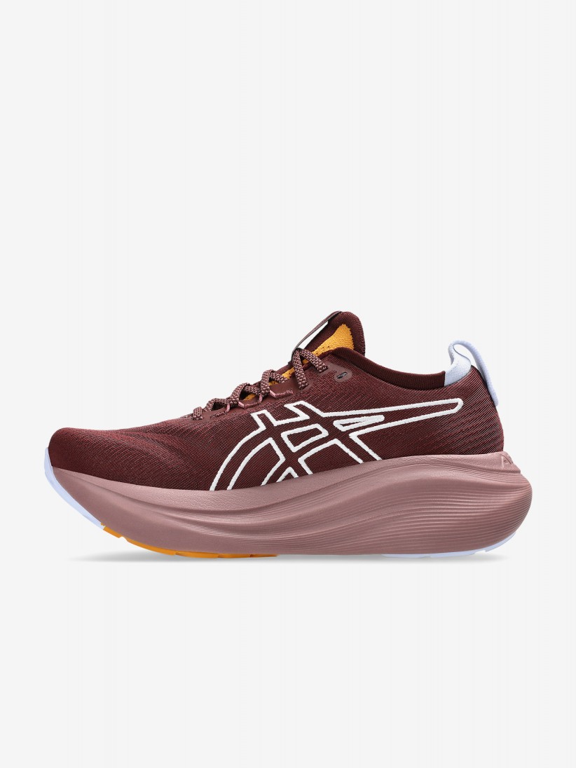 Sapatilhas de Running Asics GEL-Nimbus 27 TR Castanhas