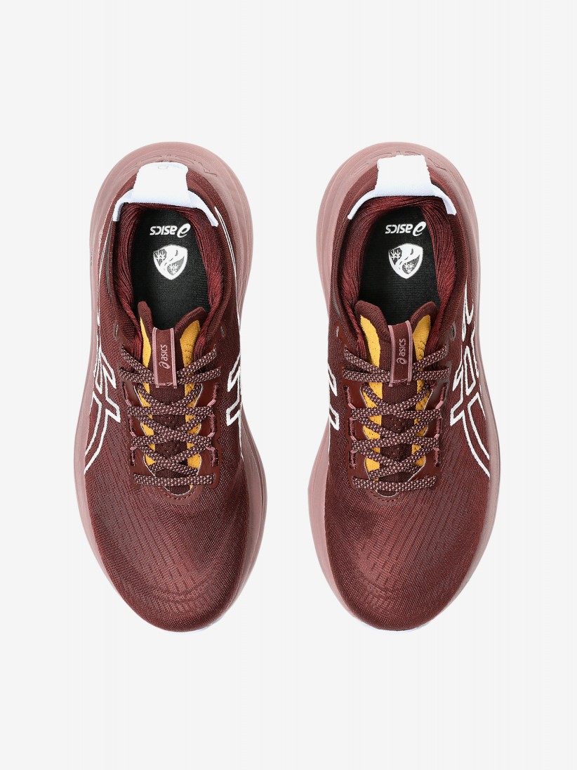 Sapatilhas de Running Asics GEL-Nimbus 27 TR Castanhas