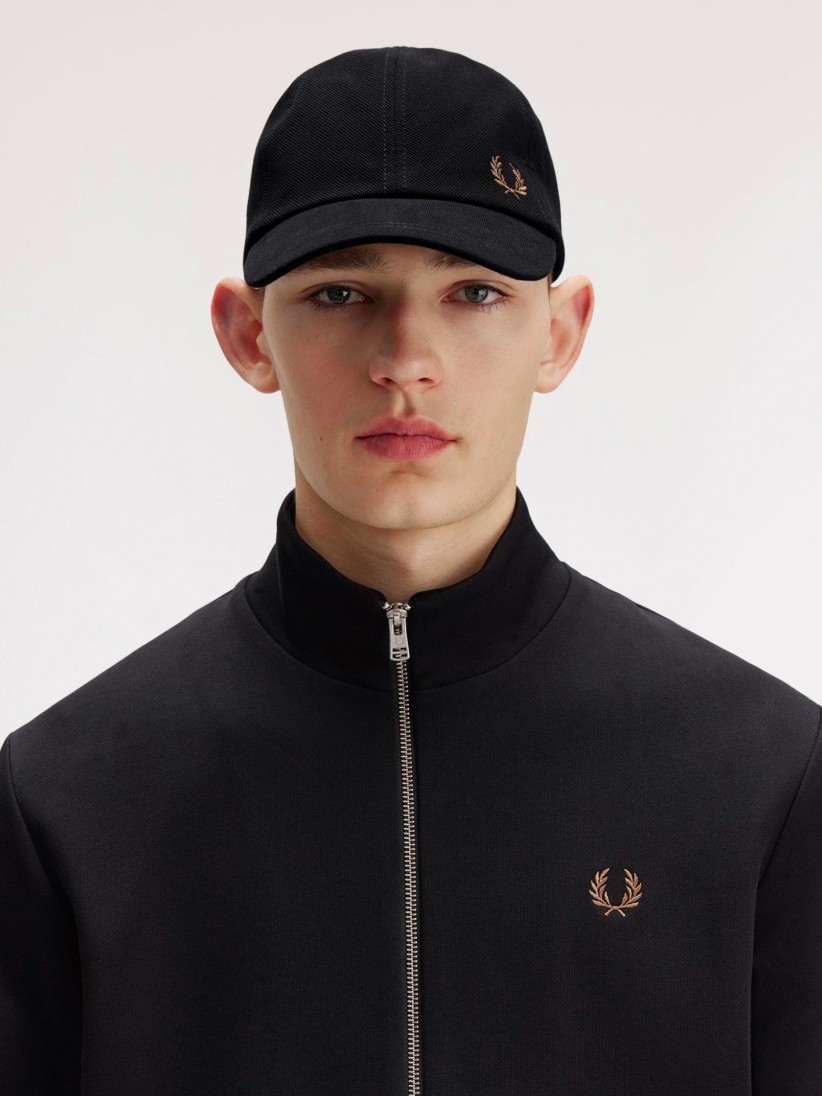 Bon Fred Perry Classic Piqu Preto