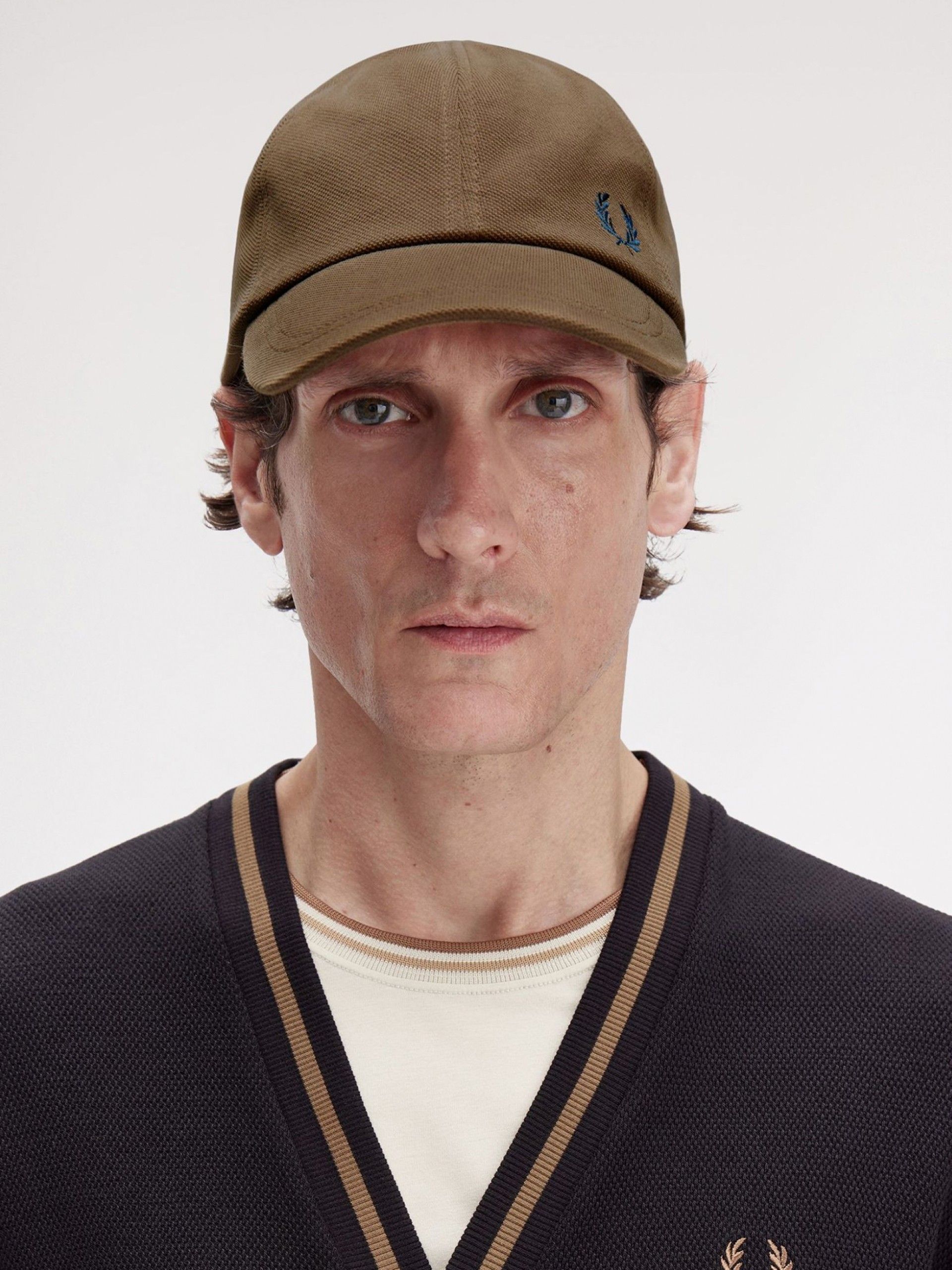 Boné Fred Perry Classic Piqué Camel