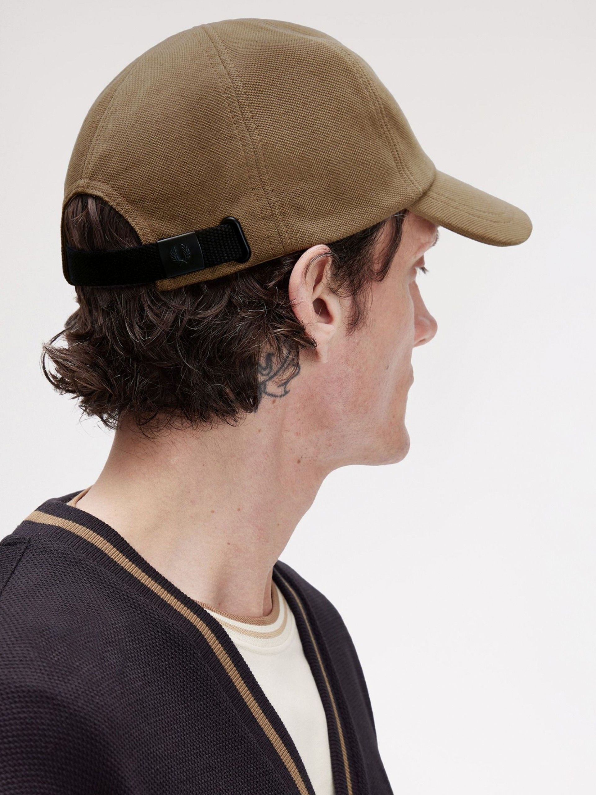 Gorra Fred Perry Classic Piqué Camel