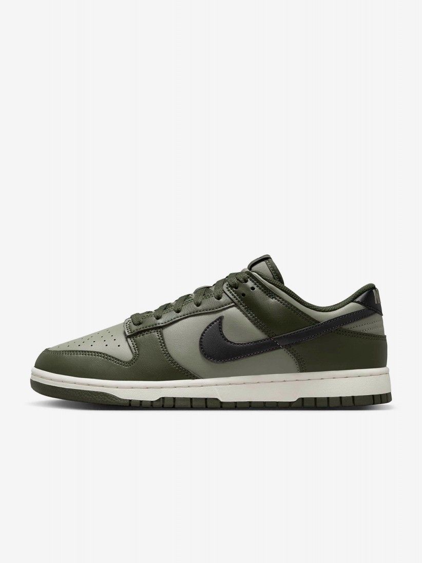 Sapatilhas Nike Dunk Low Retro Verdes e Pretas Para Homem