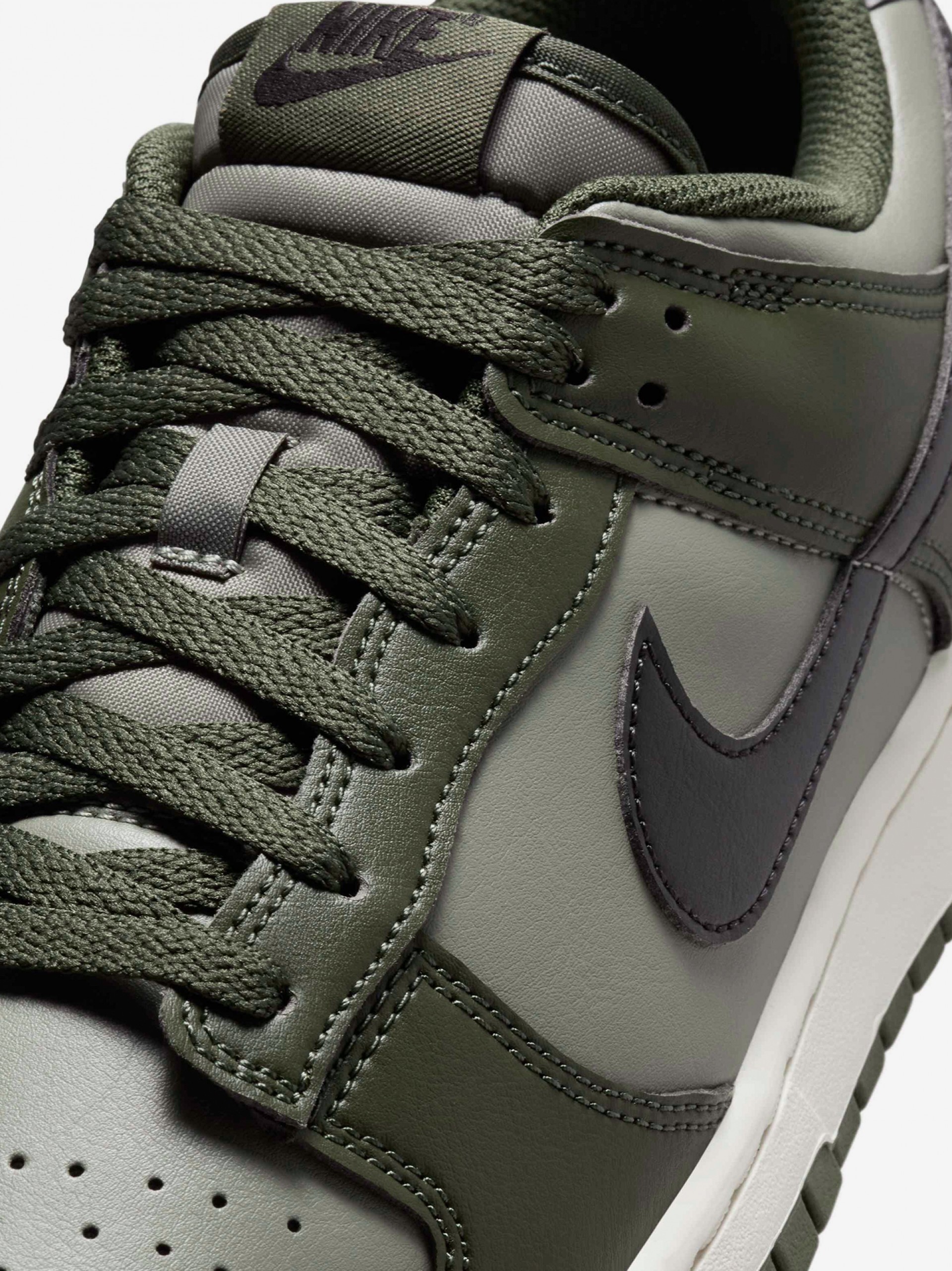 Zapatillas Nike Dunk Low Retro Verdes y Negras Para Hombre