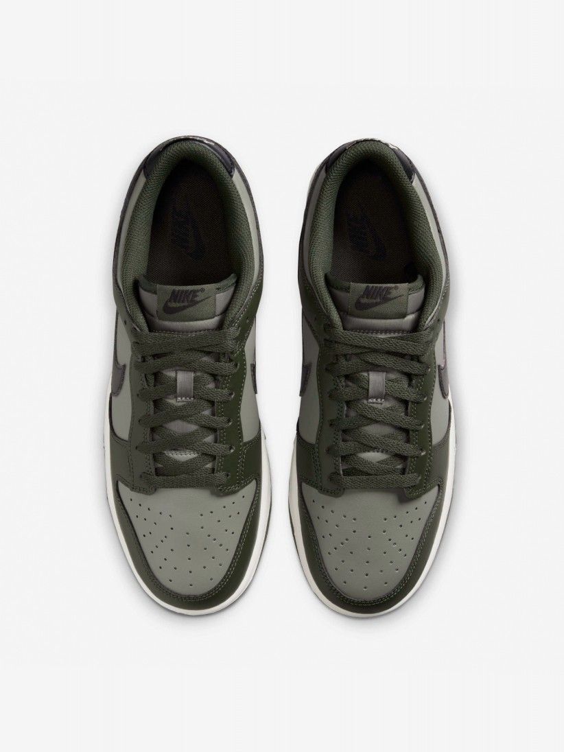 Sapatilhas Nike Dunk Low Retro Verdes e Pretas Para Homem