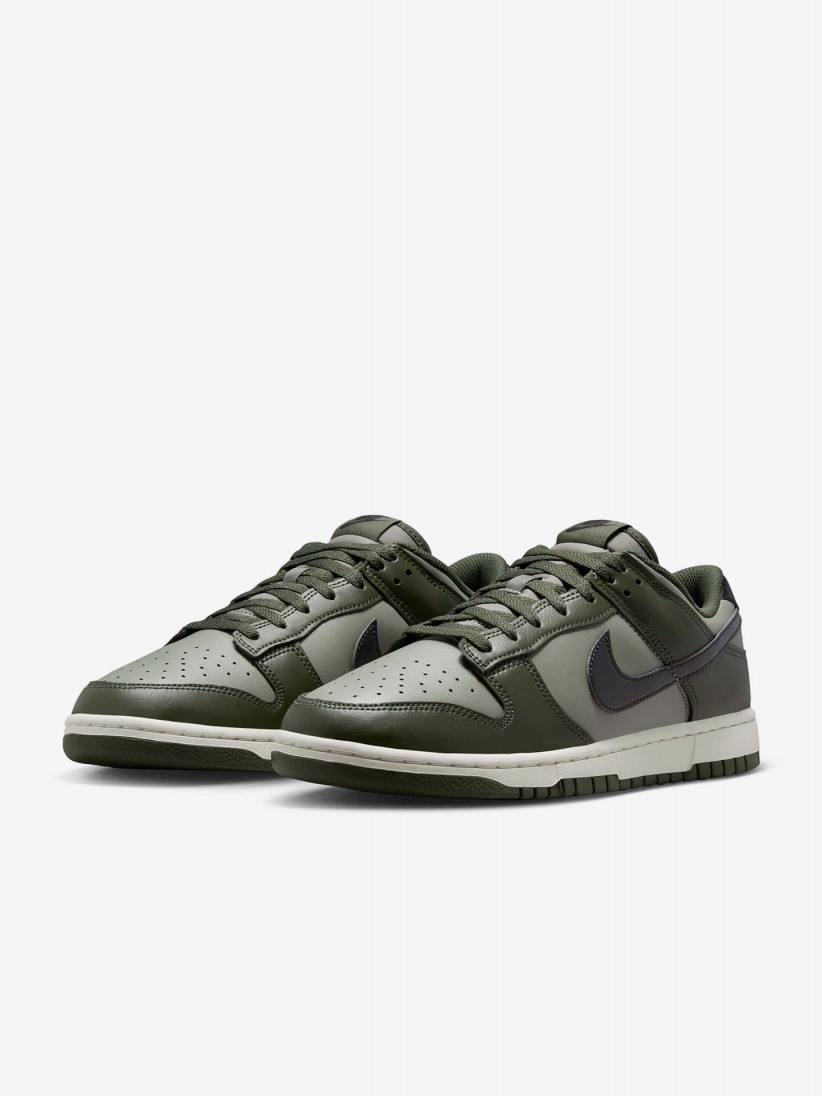 Sapatilhas Nike Dunk Low Retro Verdes e Pretas Para Homem