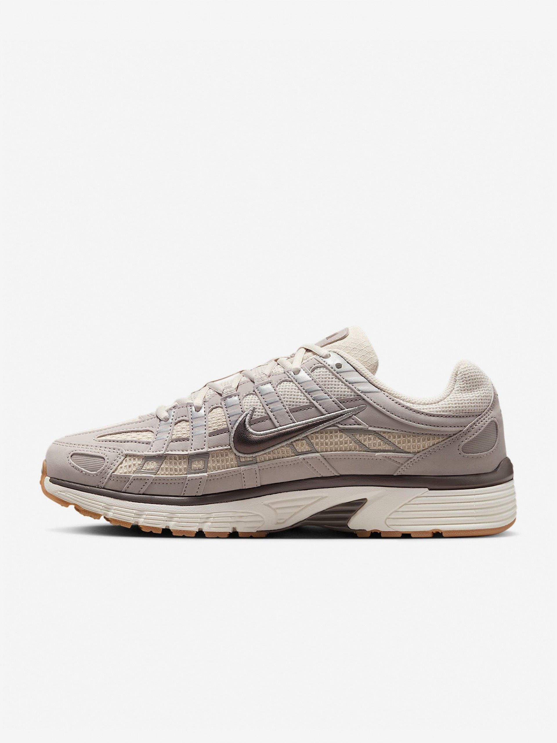 Zapatillas Nike P-6000 SE Beige y Grises Para Hombre