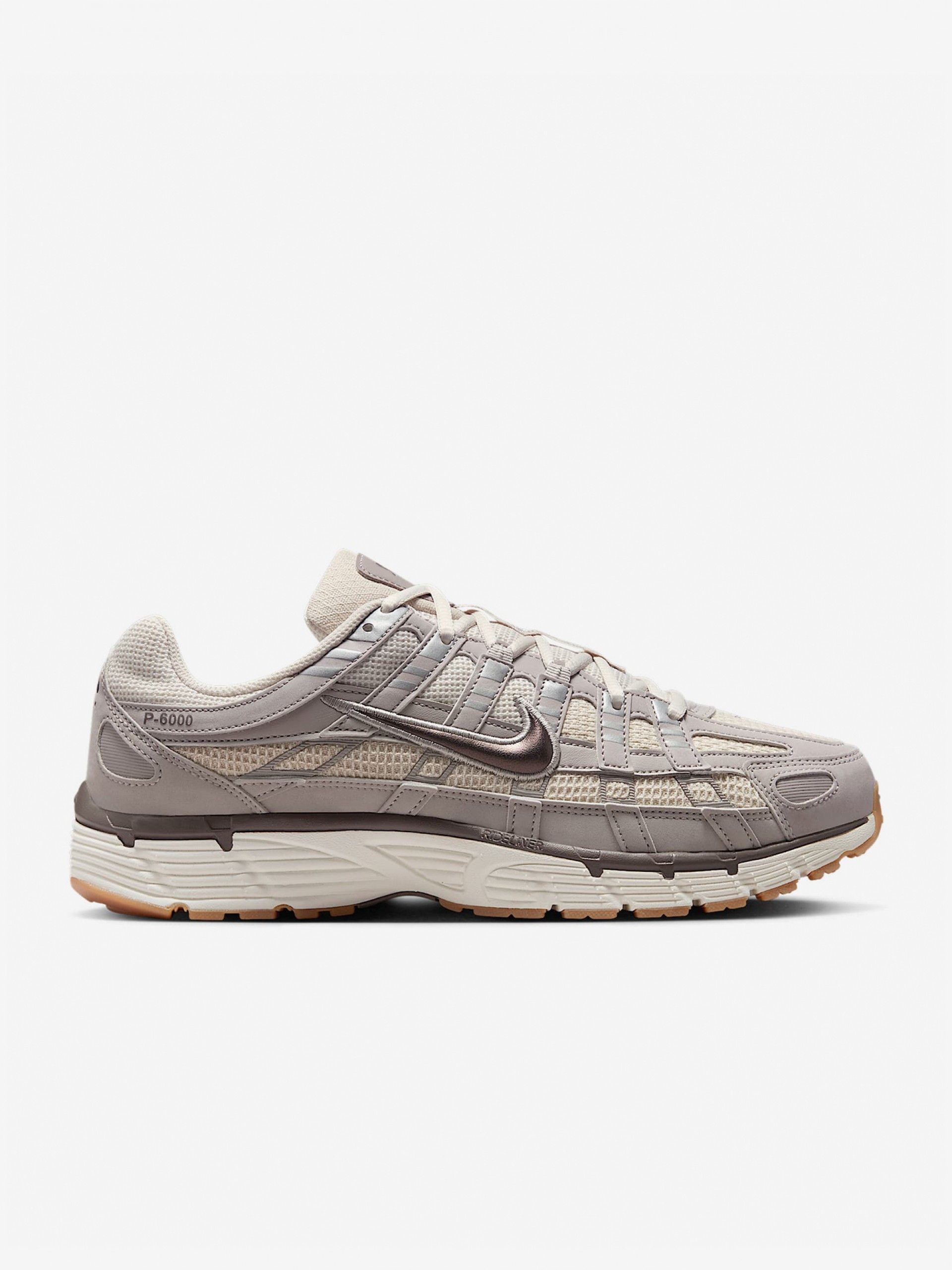 Zapatillas Nike P-6000 SE Beige y Grises Para Hombre