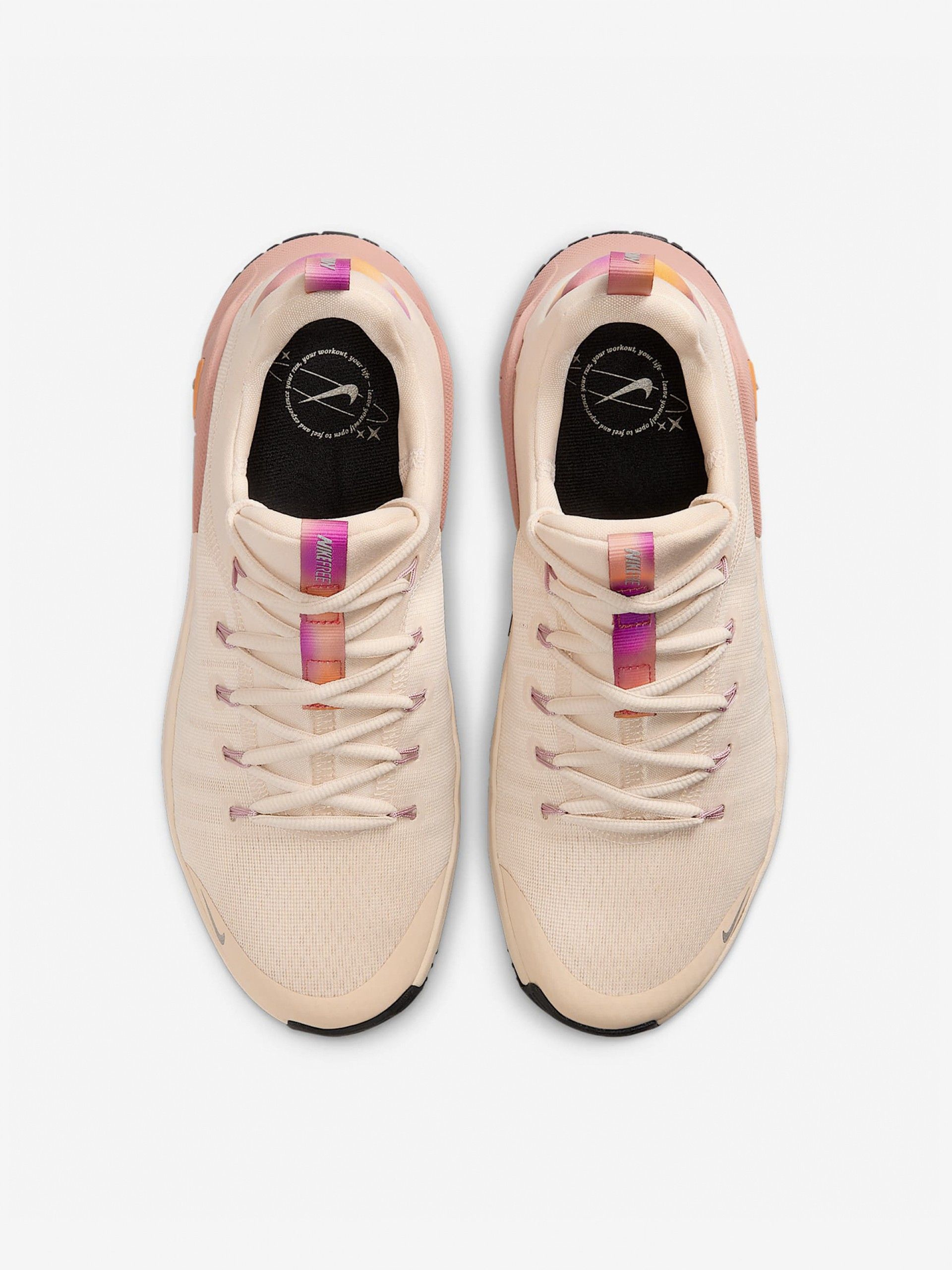 Sapatilhas de Treino Nike Free Metcon 6 SE Bege e Rosa Para Mulher