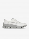Sapatilhas Skechers Slip-ins Glide-Step Pro Bege e Cinzentas