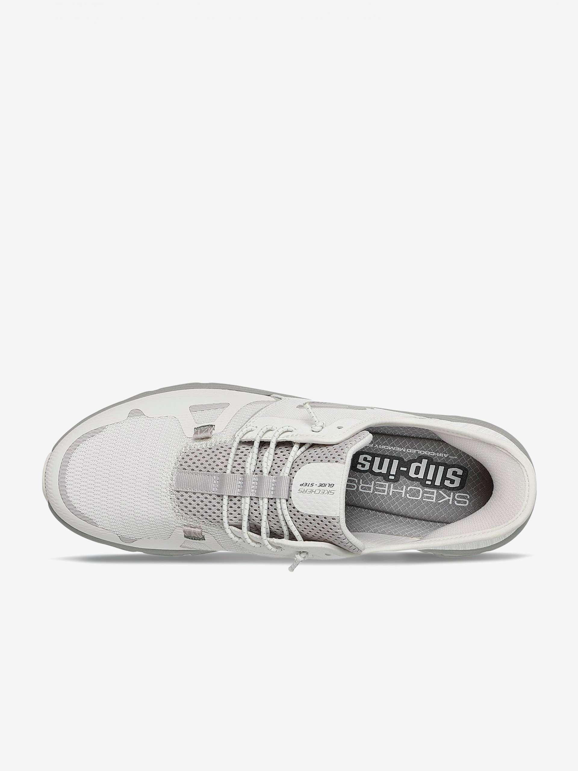 Sapatilhas Skechers Slip-ins Glide-Step Pro Bege e Cinzentas