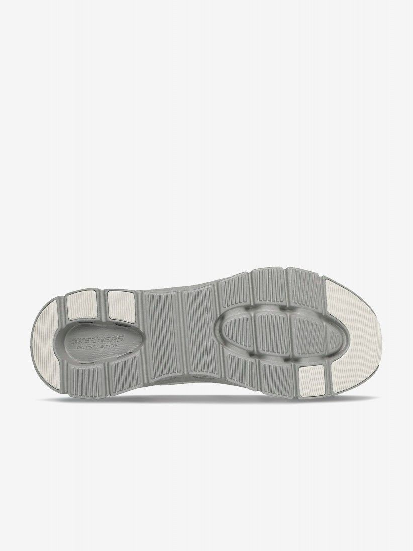 Sapatilhas Skechers Slip-ins Glide-Step Pro Bege e Cinzentas