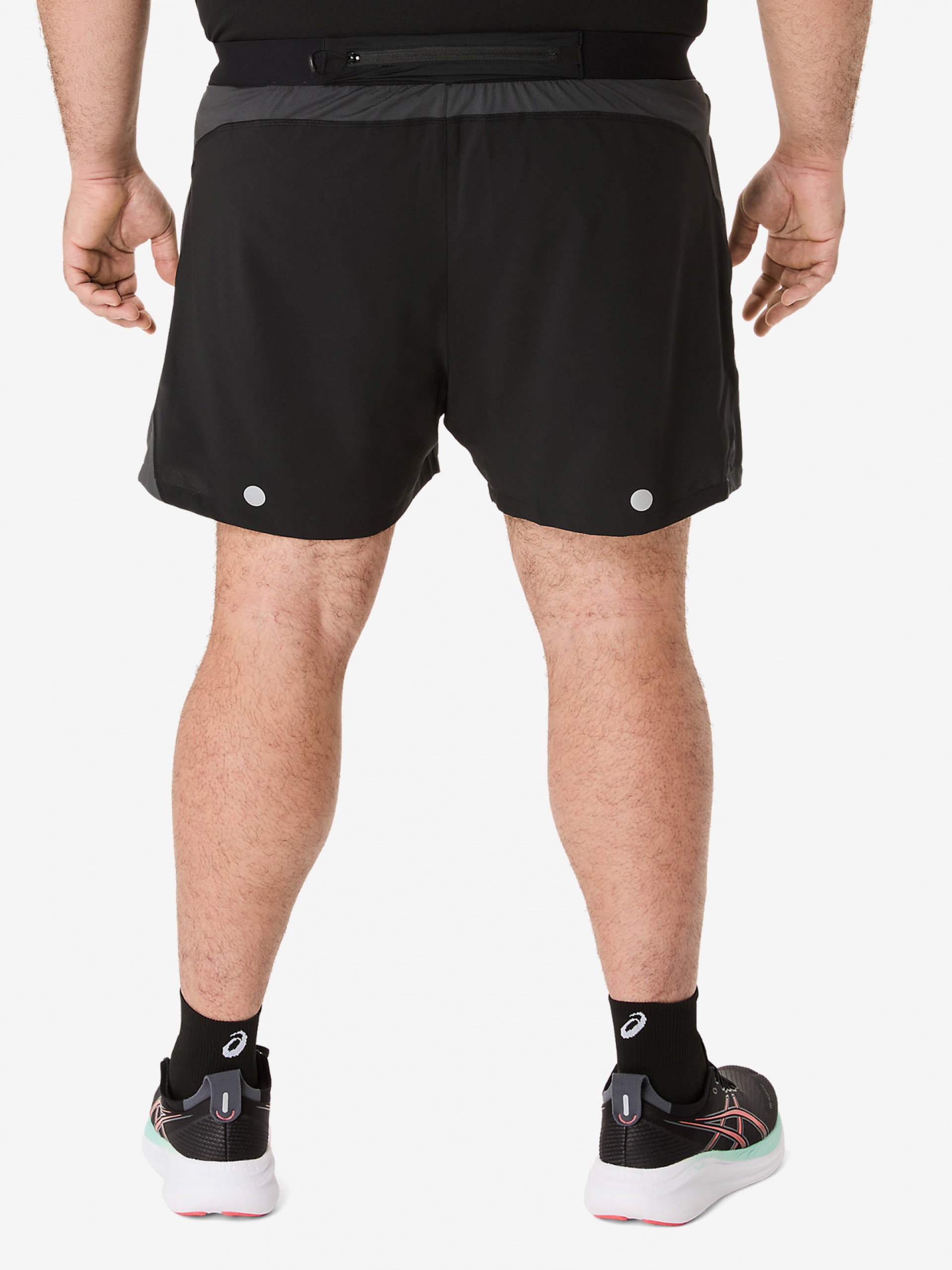 Asics Road 13cm Black Running Shorts