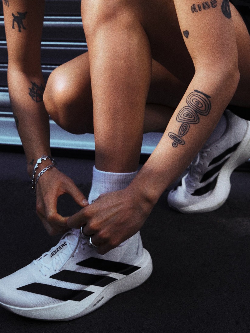 Sapatilhas de Running Adidas Adizero Evo SL W Brancas