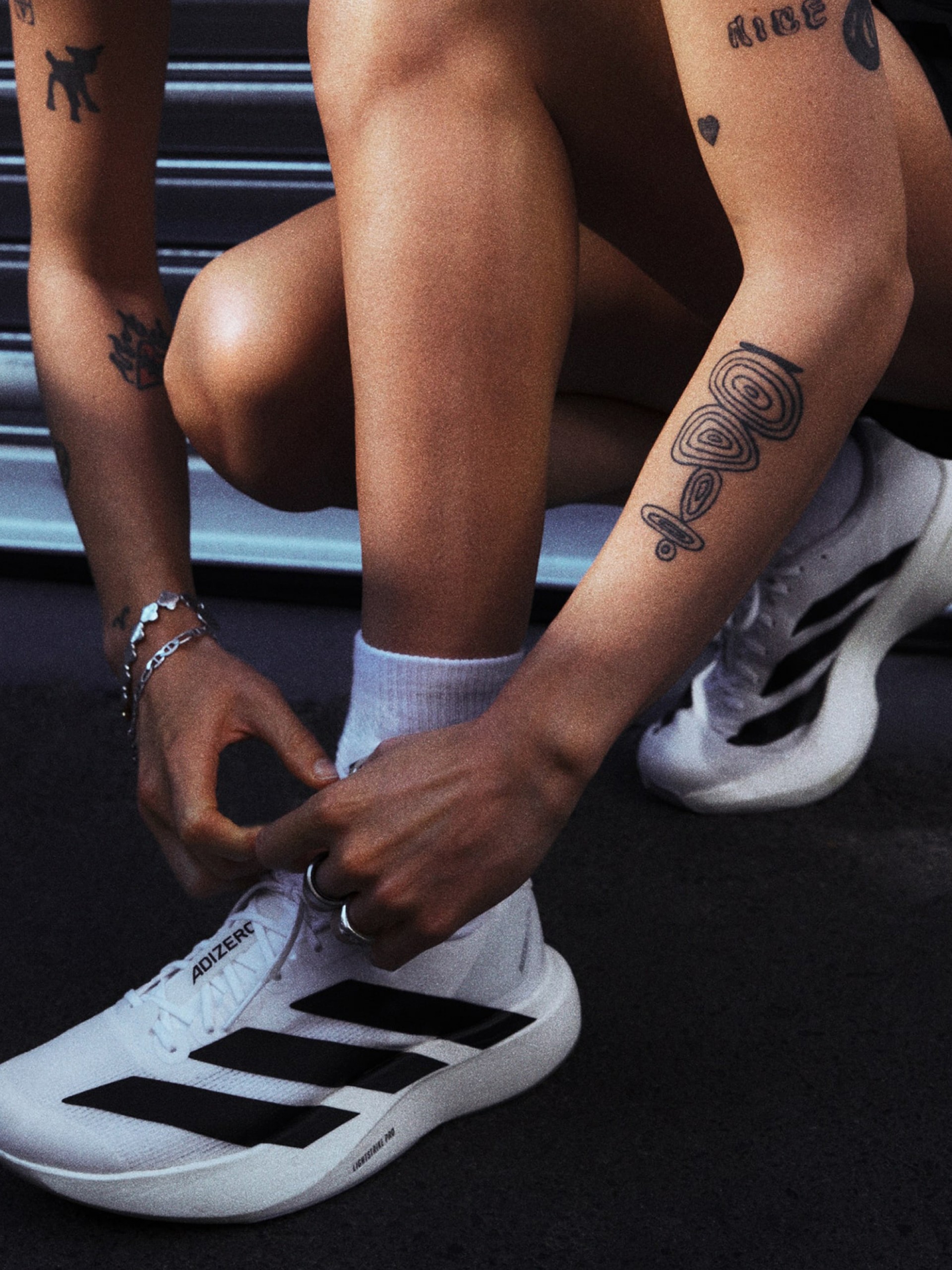 Zapatillas de Running Adidas Adizero Evo SL W Blancas