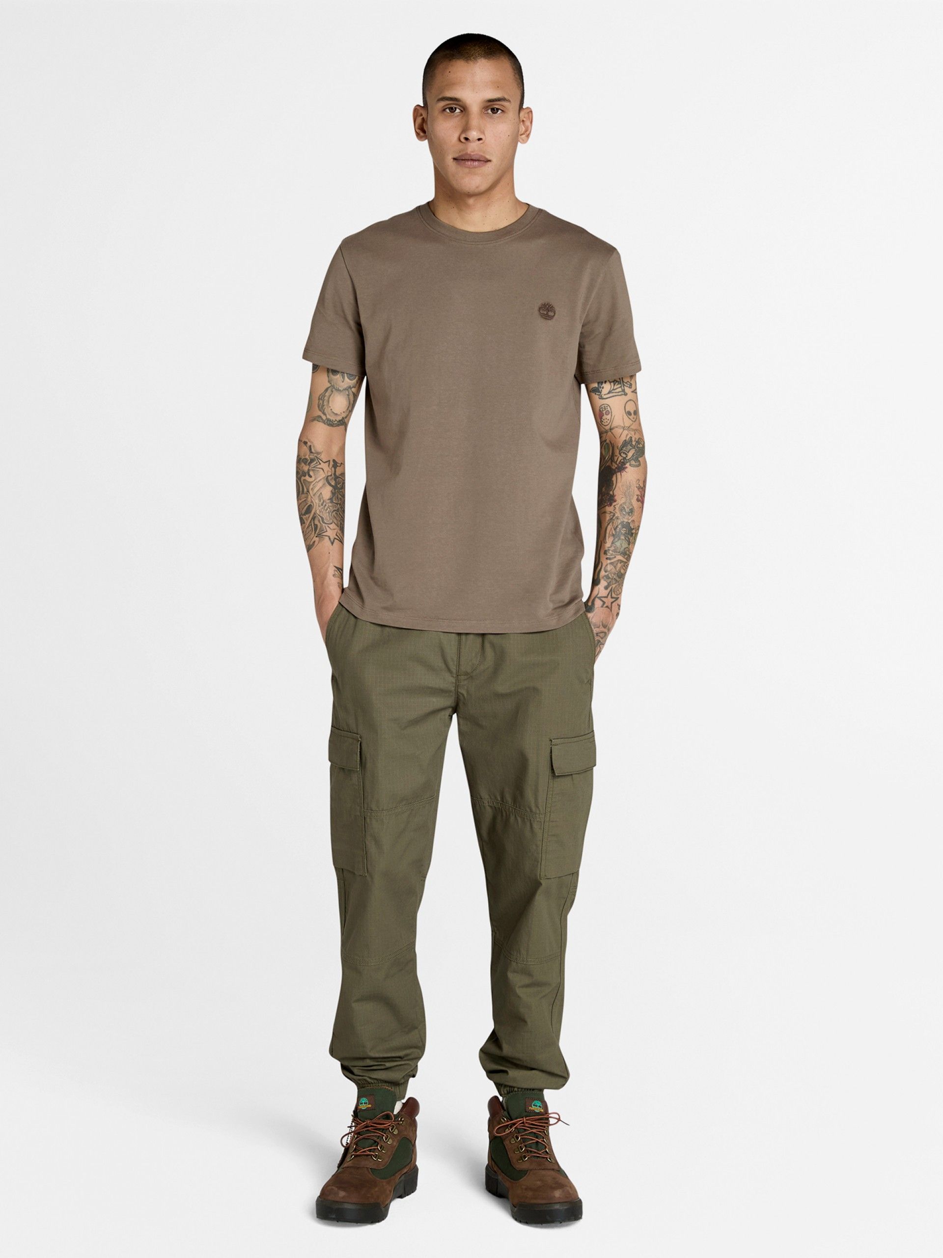 Timberland Dunstan River Brown T-shirt
