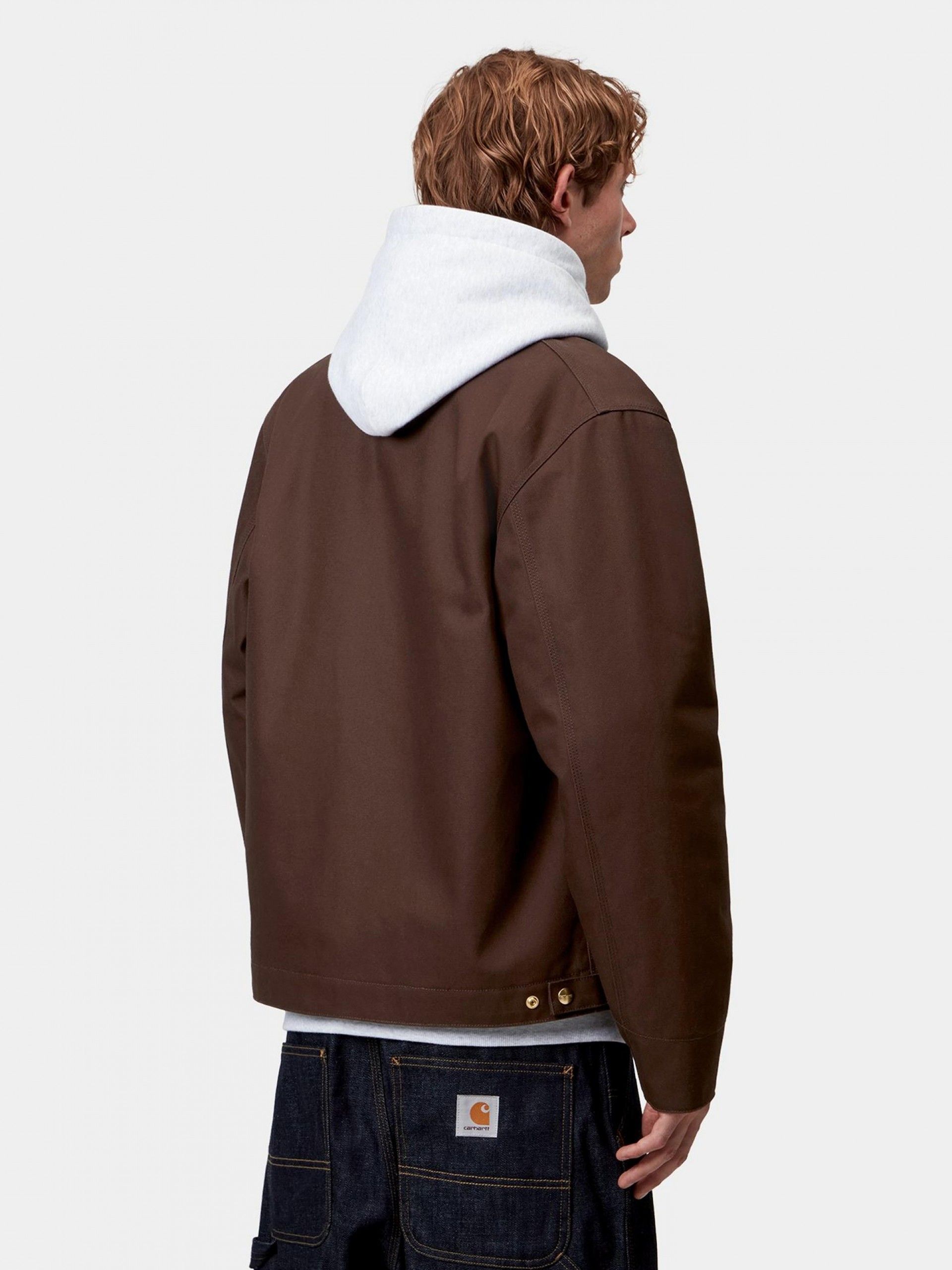 Casaco Carhartt WIP Detroit Castanho