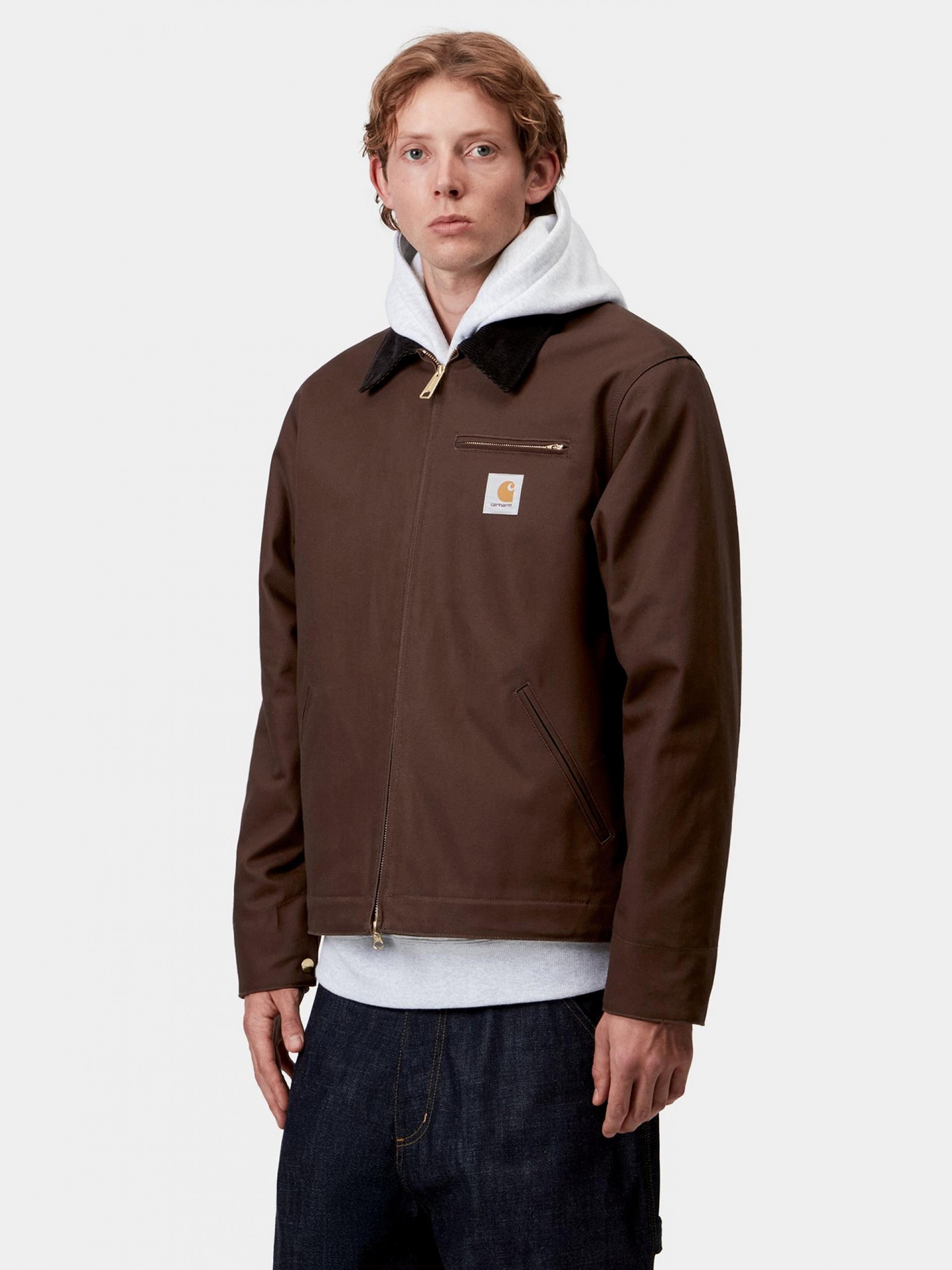 Casaco Carhartt WIP Detroit Castanho