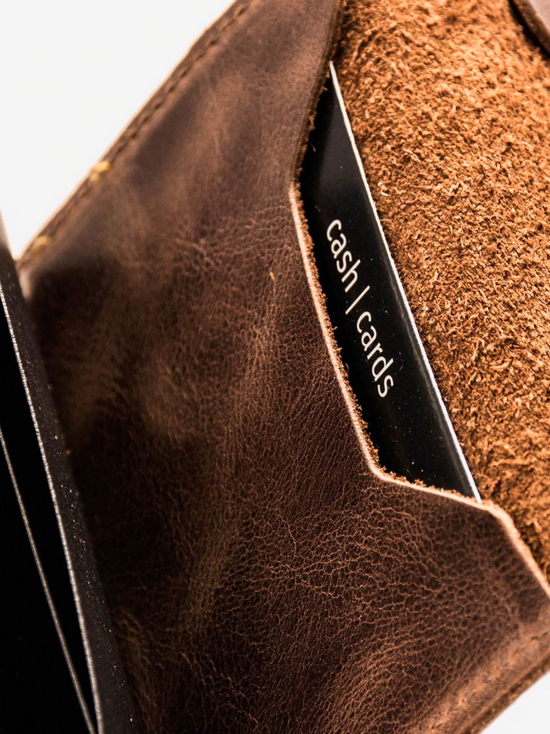 Carteira Secrid Slim Castanha e Cinzenta