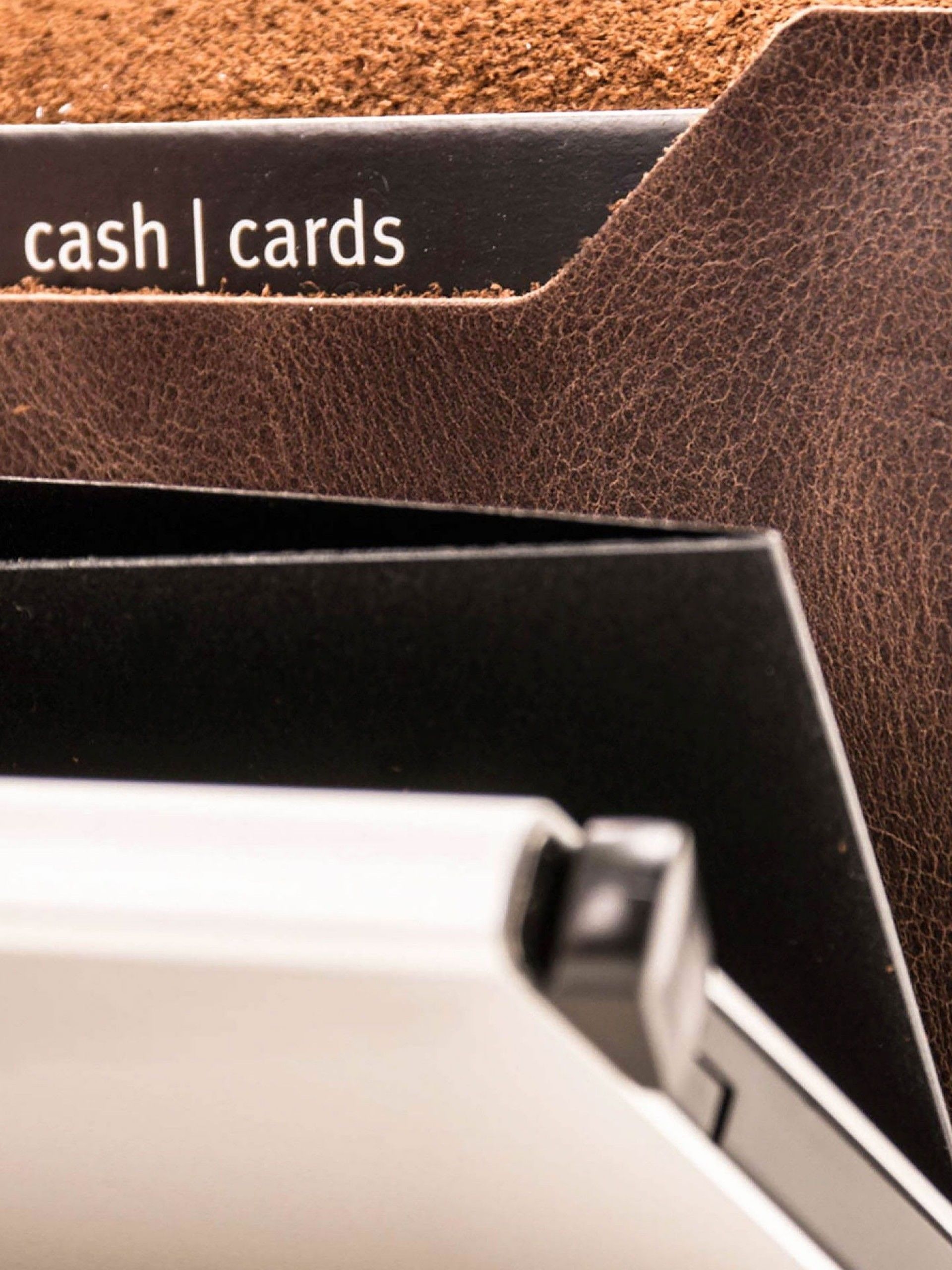 Secrid Slim Brown and Grey Wallet