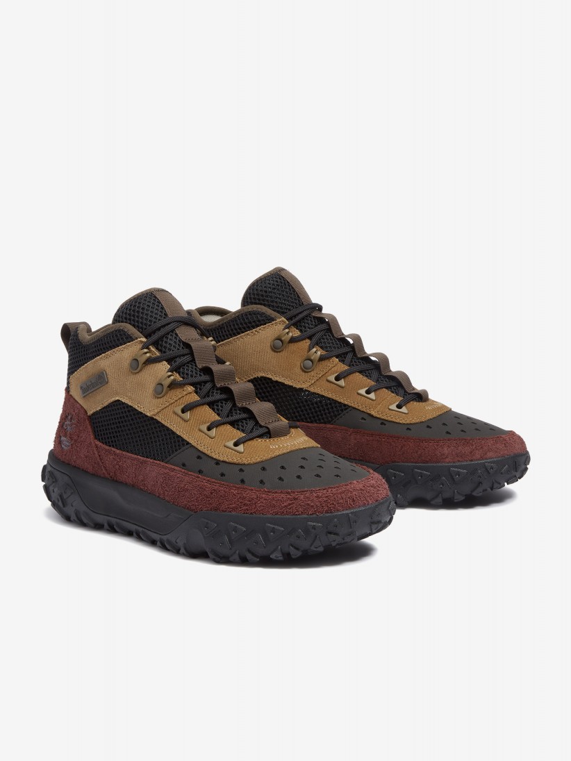 Sapatilhas Timberland GreenStride Motion 6 Mid Pretas e Bordeaux