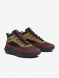 Sapatilhas Timberland GreenStride Motion 6 Mid Pretas e Bordeaux