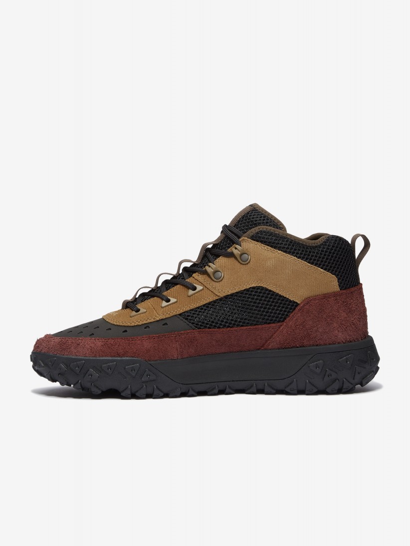 Sapatilhas Timberland GreenStride Motion 6 Mid Pretas e Bordeaux