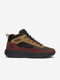 Sapatilhas Timberland GreenStride Motion 6 Mid Pretas e Bordeaux