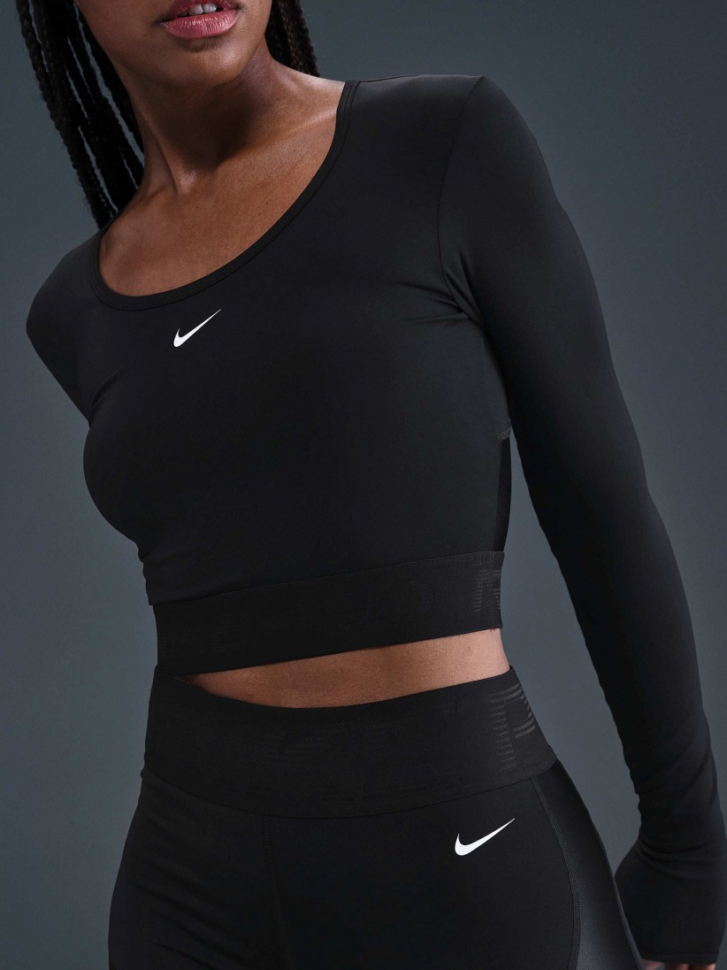 Nike Pro Sculpt Dri-FIT High Rise 13cm Black Biker Shorts For Women