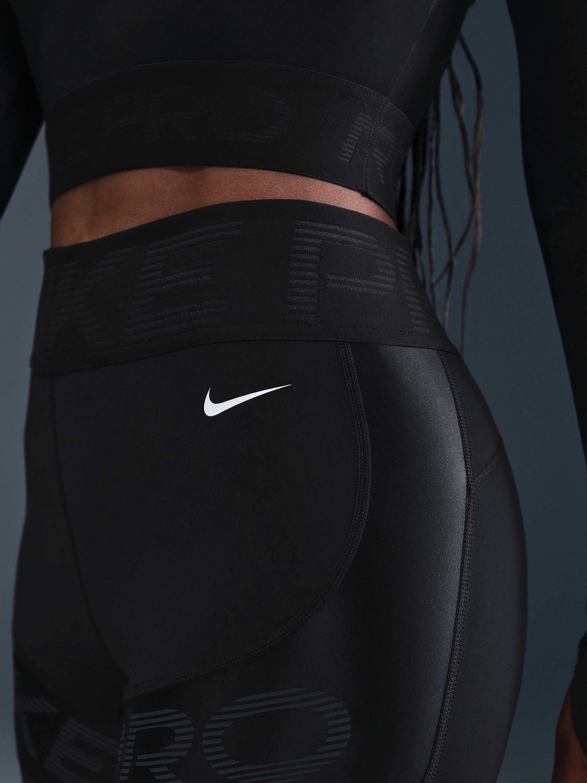Nike Pro Sculpt Dri-FIT High Rise 13cm Black Biker Shorts For Women