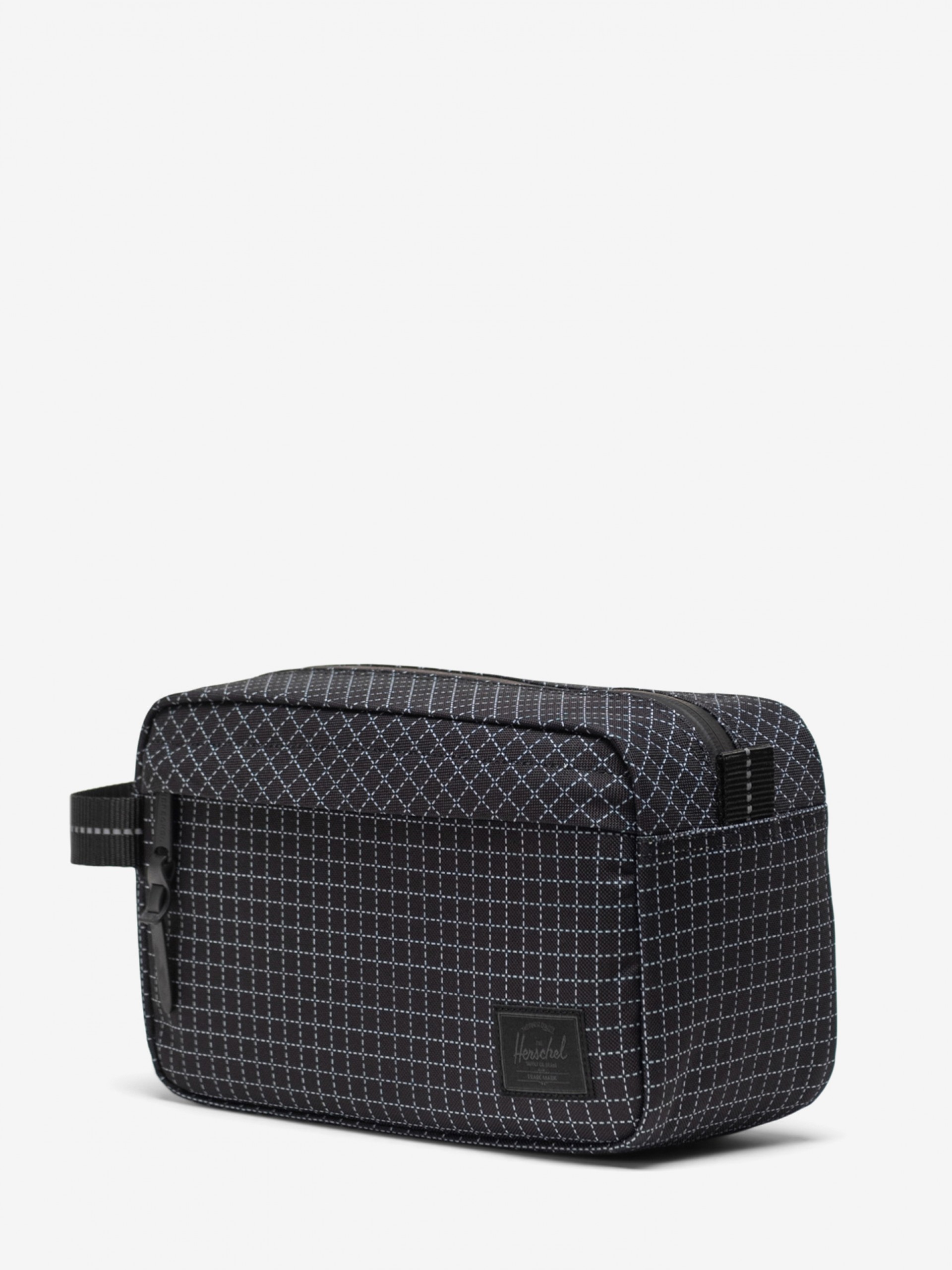 Necessaire Herschel Chapter Travel Kit Negro y Blanco
