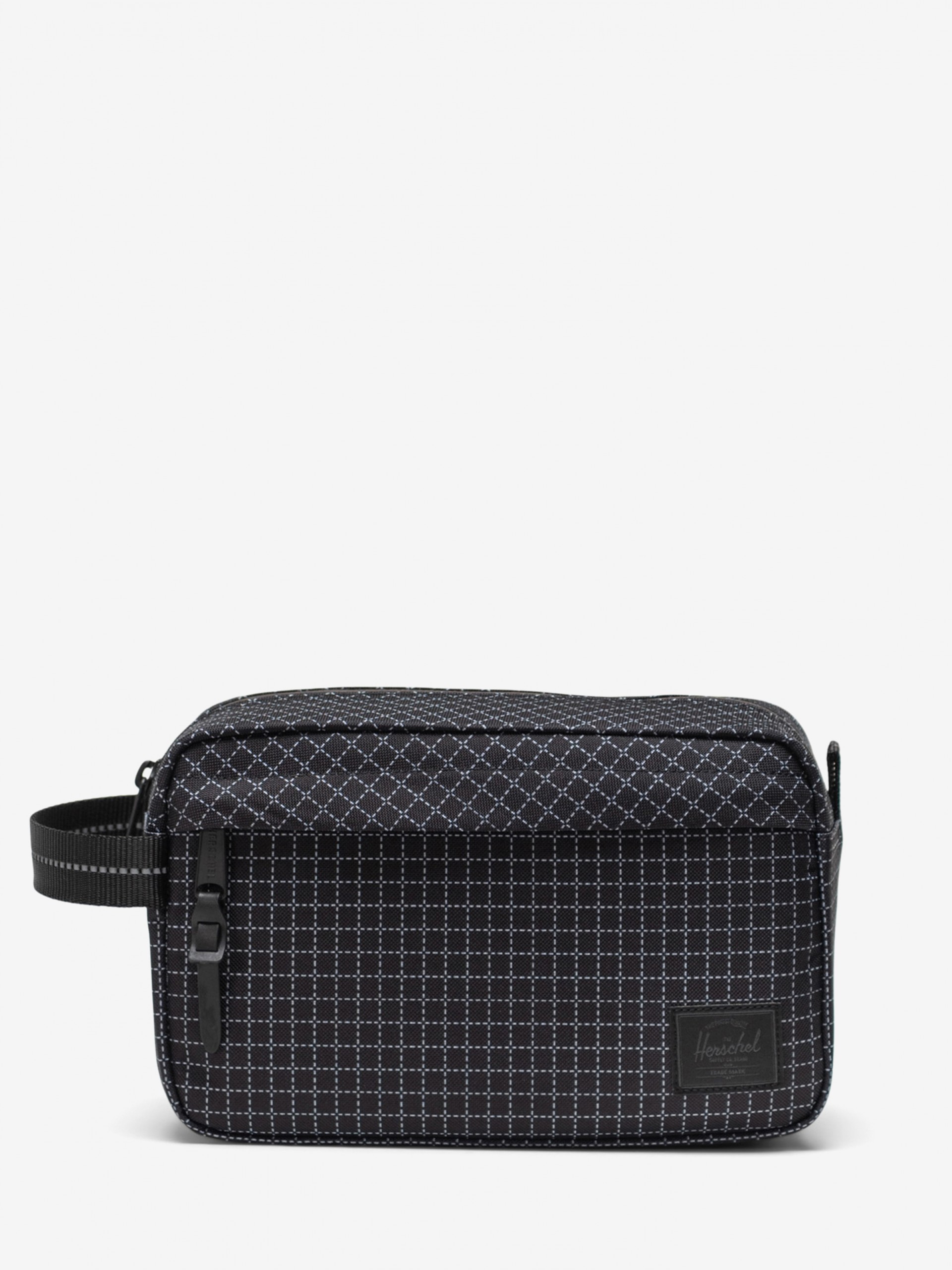 Necessaire Herschel Chapter Travel Kit Negro y Blanco