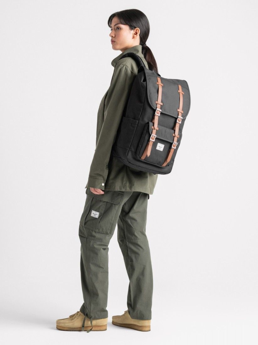 Mochila Herschel Little America 30L Preta