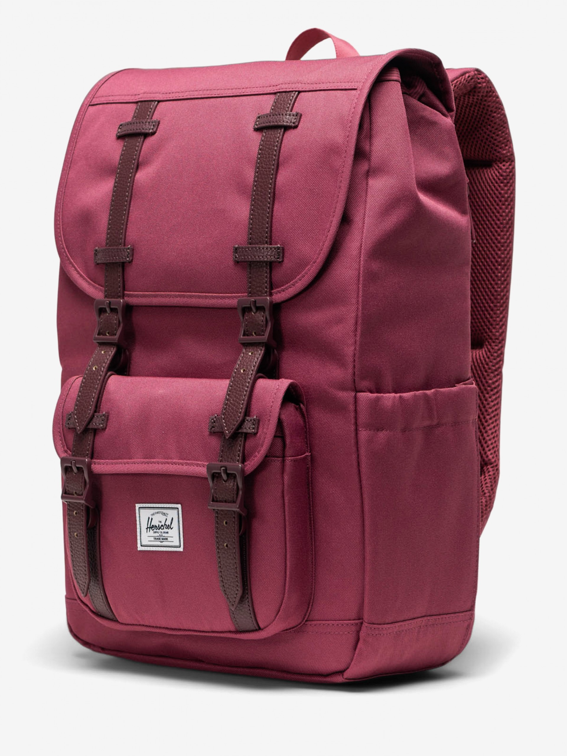 Mochila Herschel Little America Mid 21L Burdeos