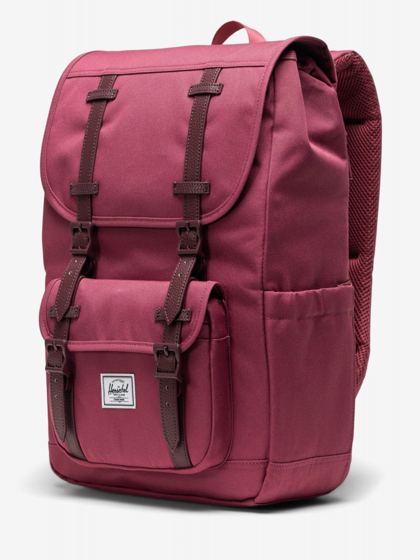 Mochila Herschel Little America Mid 21L Bordeaux