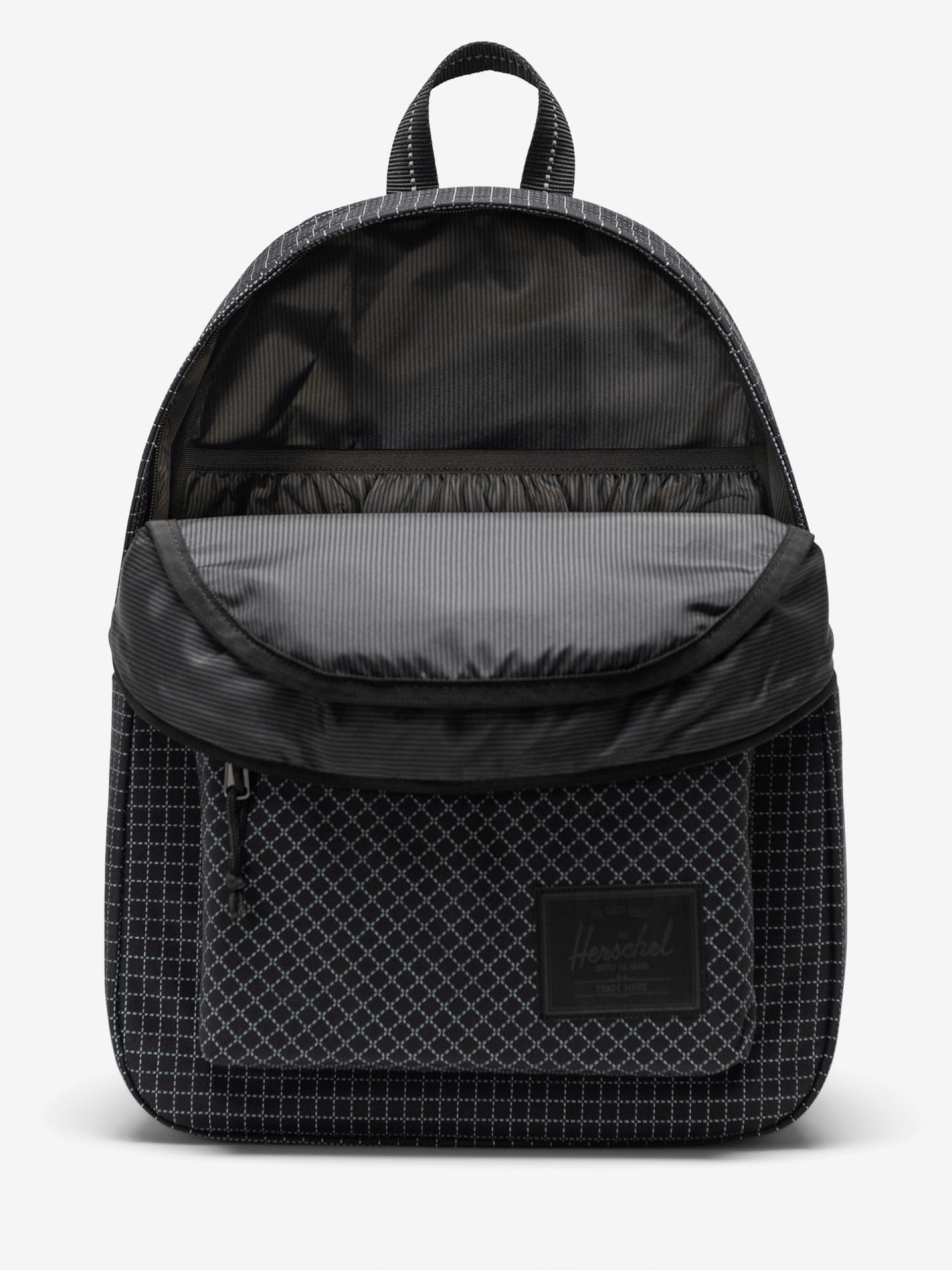 Herschel Classic 26L Black and White Backpack