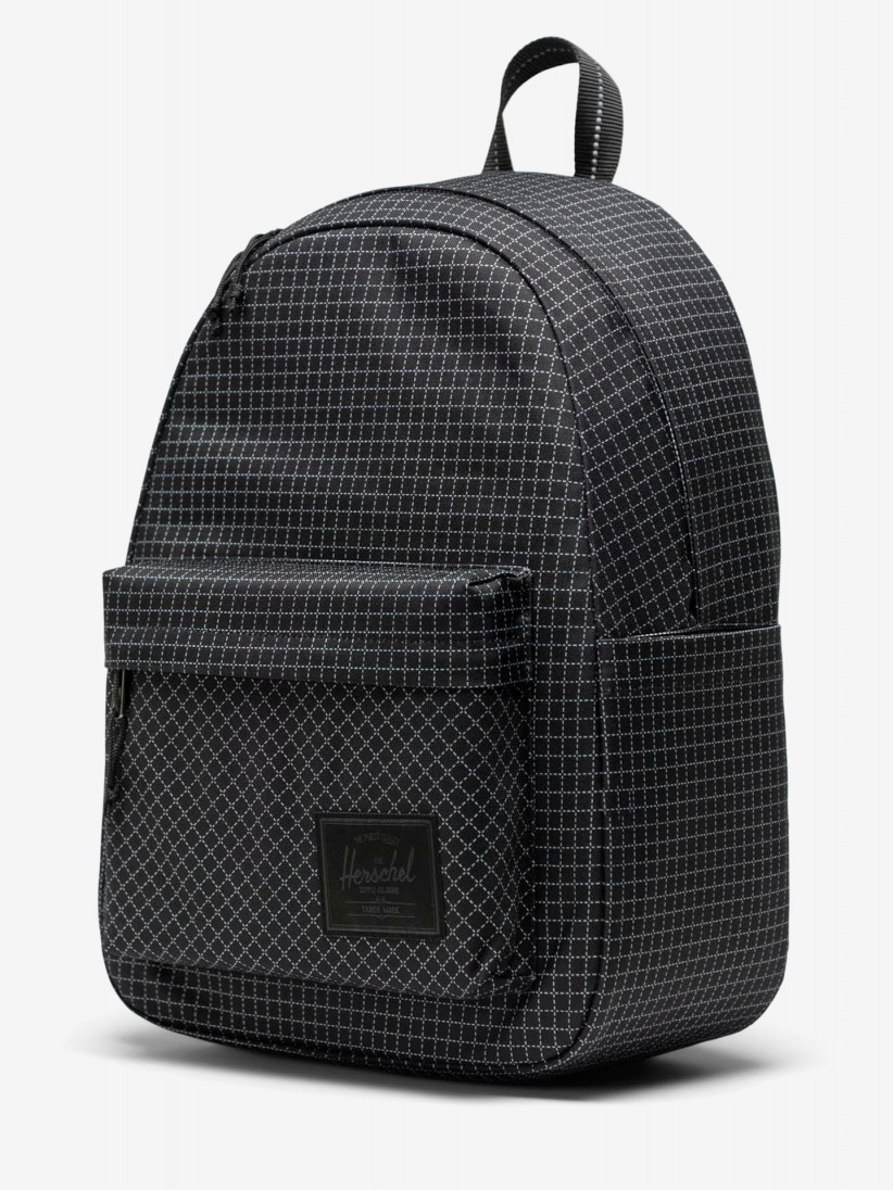 Mochila Herschel Classic 26L Preta e Branca
