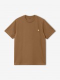 Carhartt WIP American Script Camel T-shirt