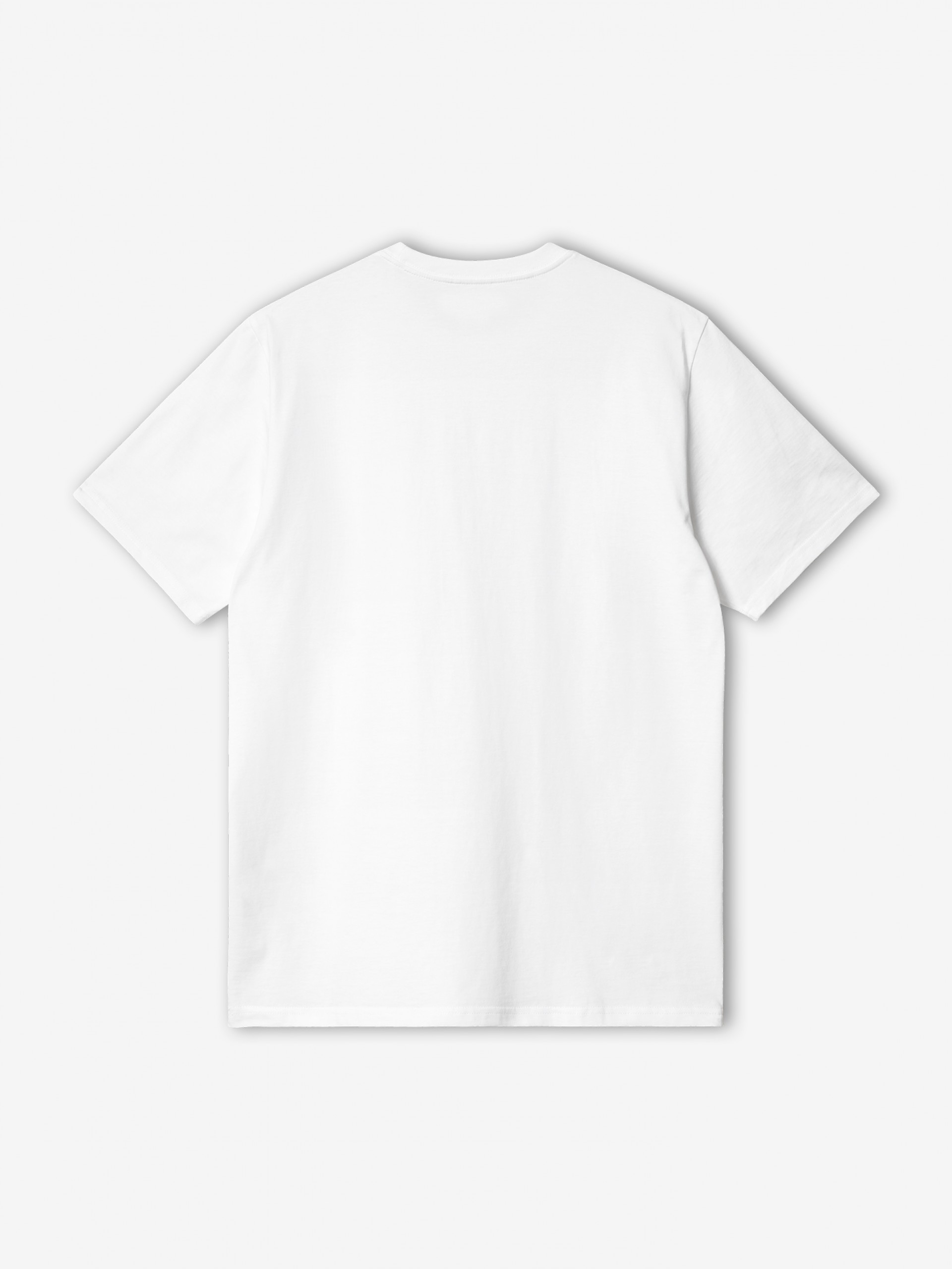 T-shirt Carhartt WIP Pocket Heart Branca