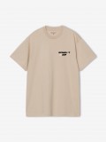T-shirt Carhartt WIP Wiptopia Bege