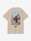 T-shirt Carhartt WIP Wiptopia Bege