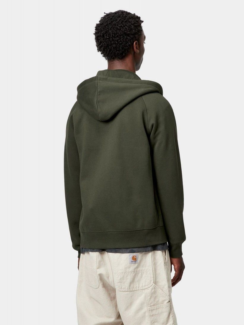 Carhartt WIP Chase Green Hooded Jacket